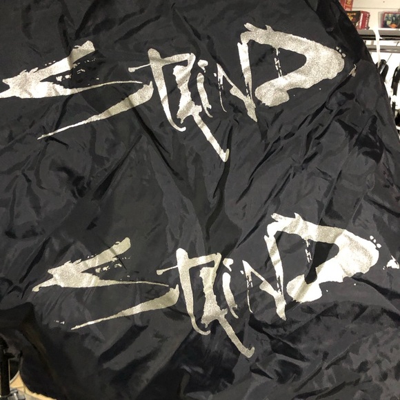 Vintage 1990’s Staind Nylon Logo Windbreaker Jacket Very Rare Size XL Unisex - Picture 2 of 8